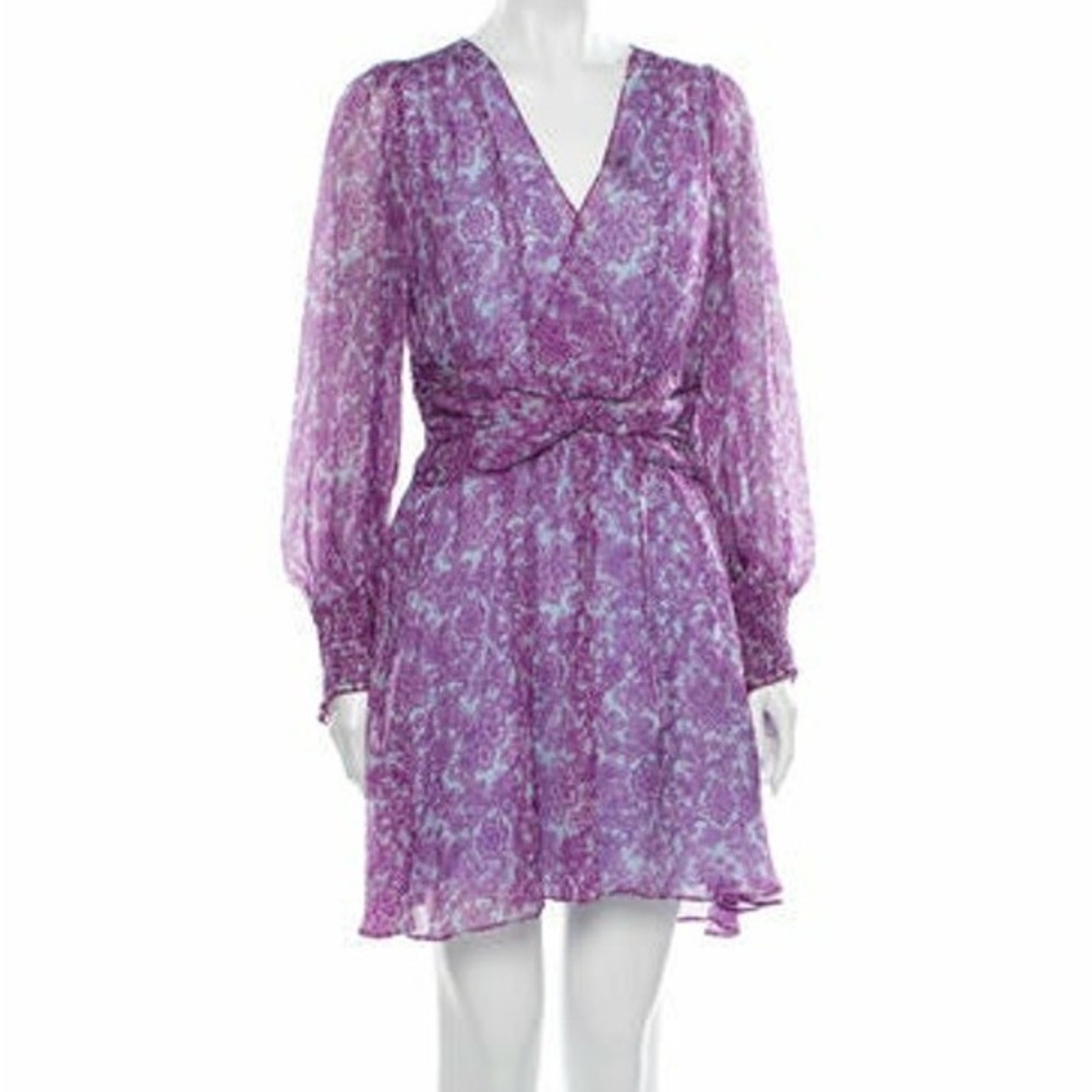 AMUR Mini Silk Dress - Size 8.